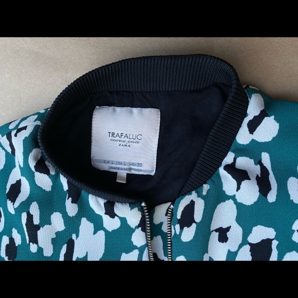 Zara bomber style jacket size Large - Picture 6 of 7